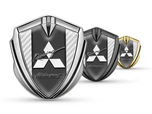 Mitsubishi Emblem Metall Abzeichen Anpassbar Kraft Look